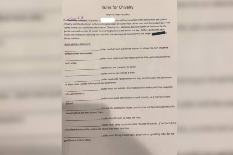 Sexist medieval assignment sparks controversy in Texas school district