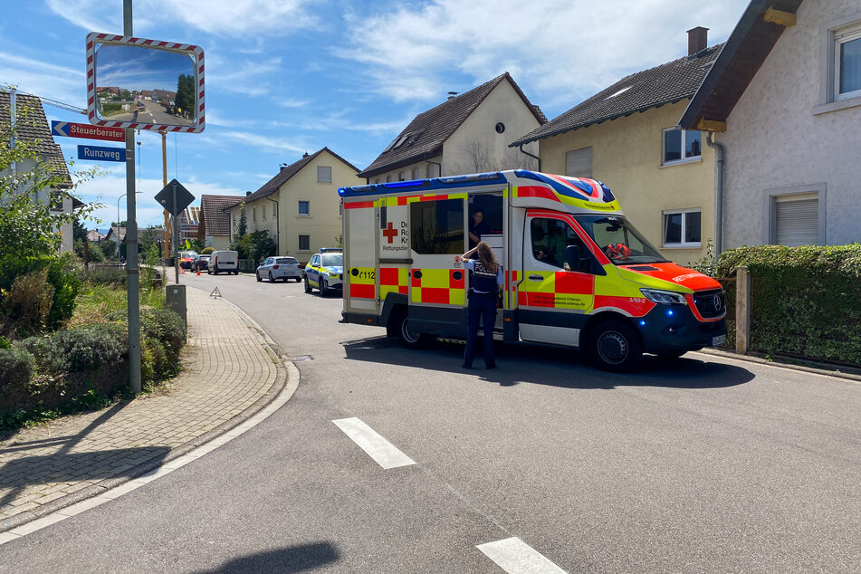 Der Rettungsdienst kümmerte sich um die Verletzten.