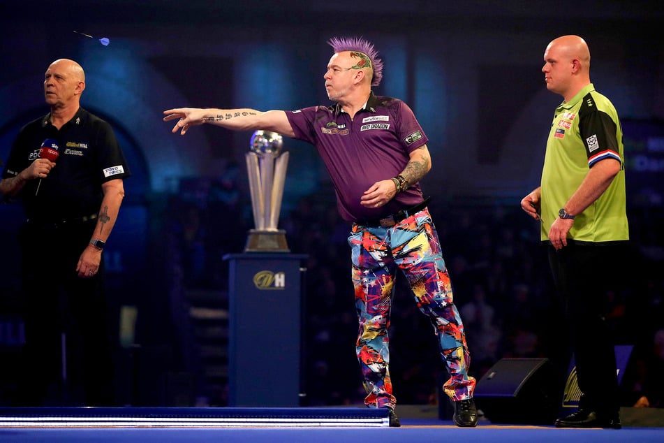 Treffen sich Peter Wright und Michael van Gerwen im Finale?