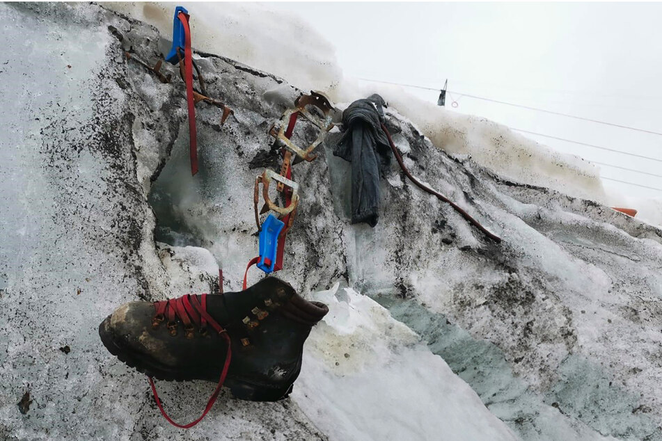 Ein Schuh und Ausrüstungsgegenstände wurden nahe Zermatt entdeckt.