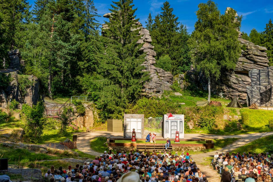 Europas schönste Felsenbühne befindet sich hier im Erzgebirge