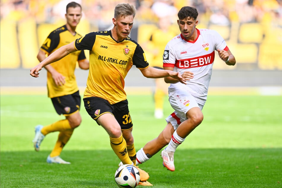 Jonas Sterner (22, from left) was happy to receive feedback from the Bank. Is this the first step in the Starting Eleven?