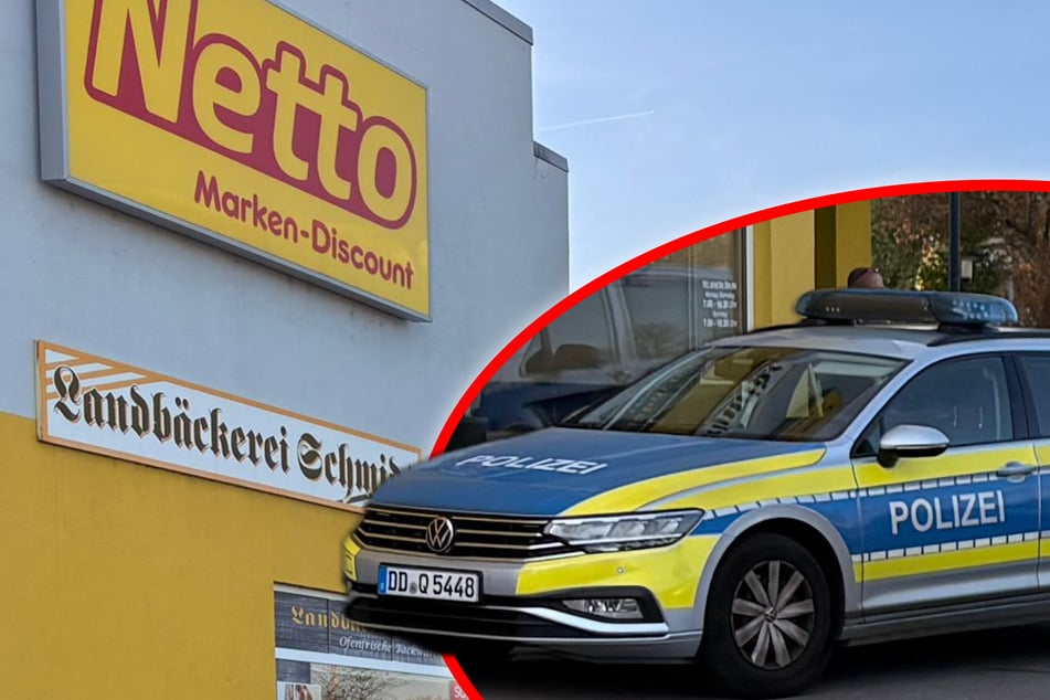 Dresden: Aufregung im Netto in Prohlis: Ladendieb sorgt für Aufruhr