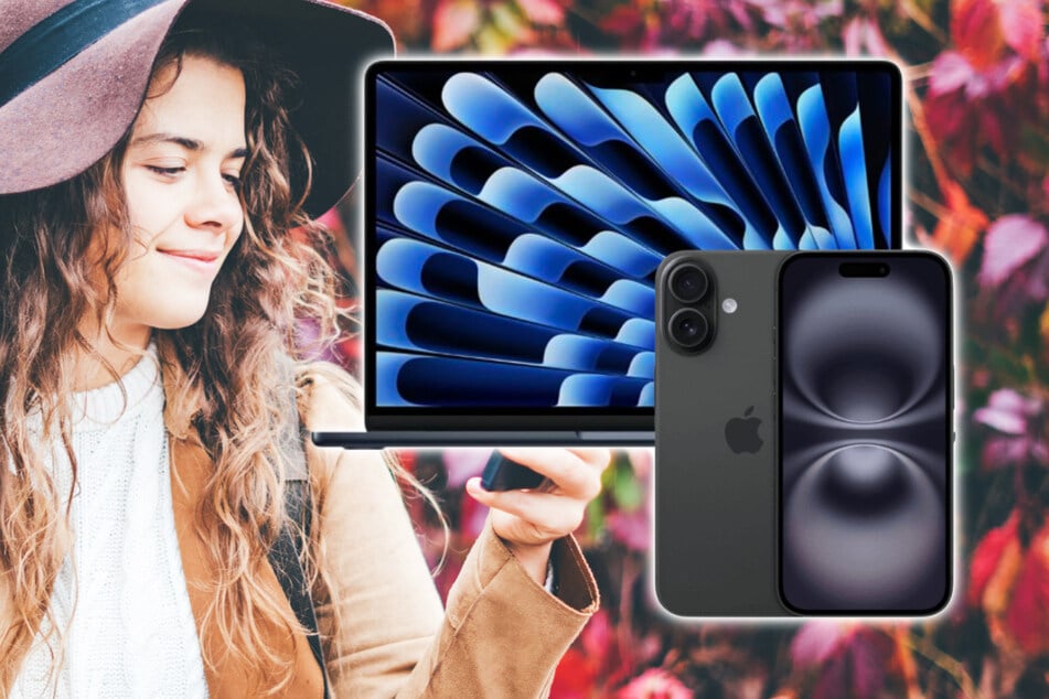 iPhone 16 im Black-Deal für einmalig 1 Euro inkl. gratis MacBook Air 13