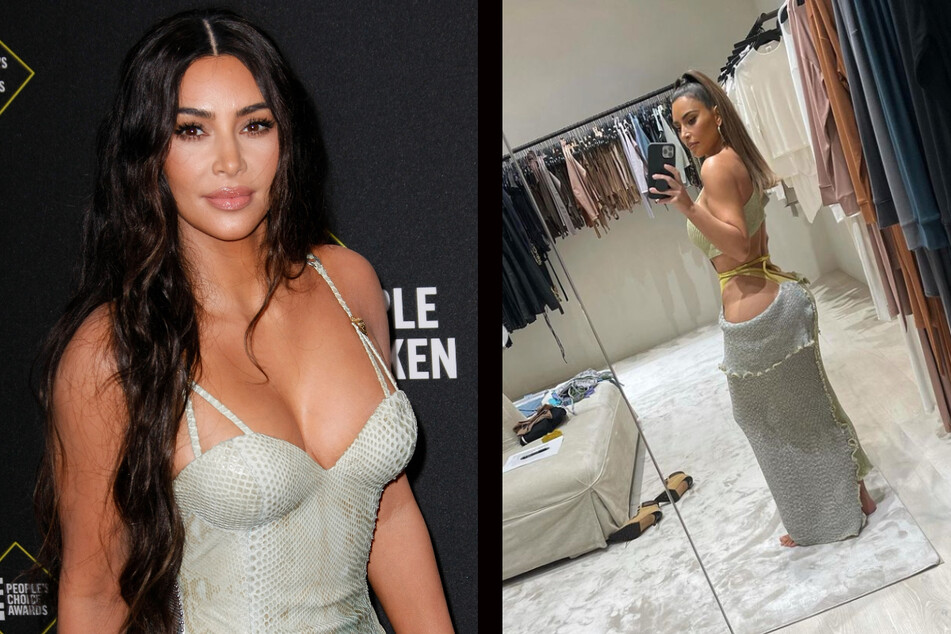Griff ins Klo? Fans spotten über Kim Kardashians "Kleid"