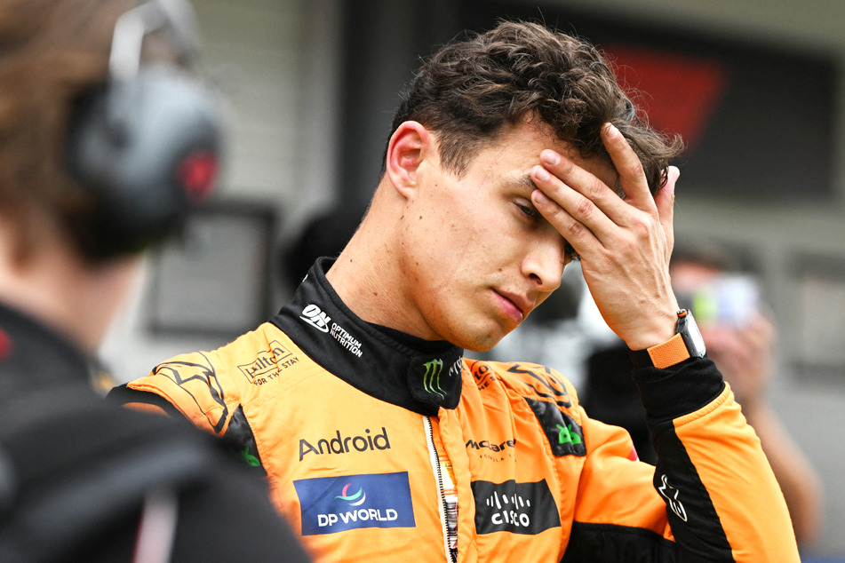 Lando Norris (24) hatte am Sonntag zu kämpfen - mit dem eigenen Team!