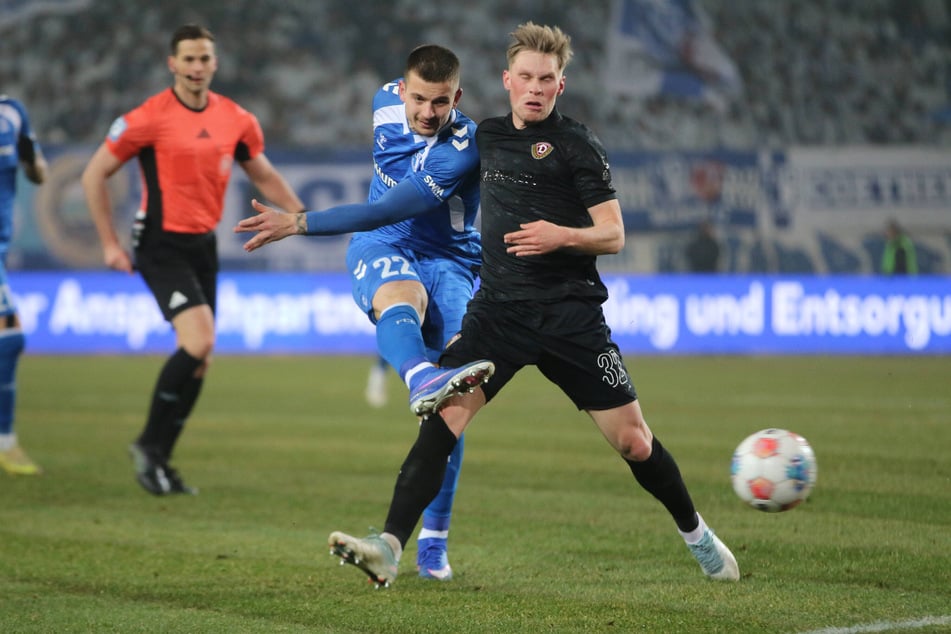 Jonas Sterner (r.) erwischte nicht seinen besten Tag.