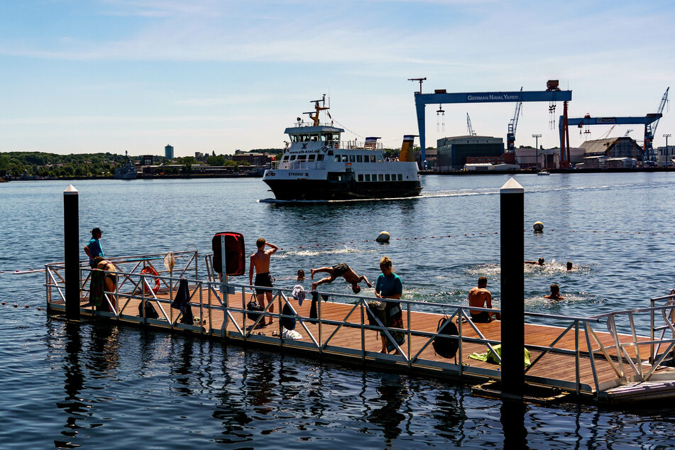 Die Kieler Fjörde.