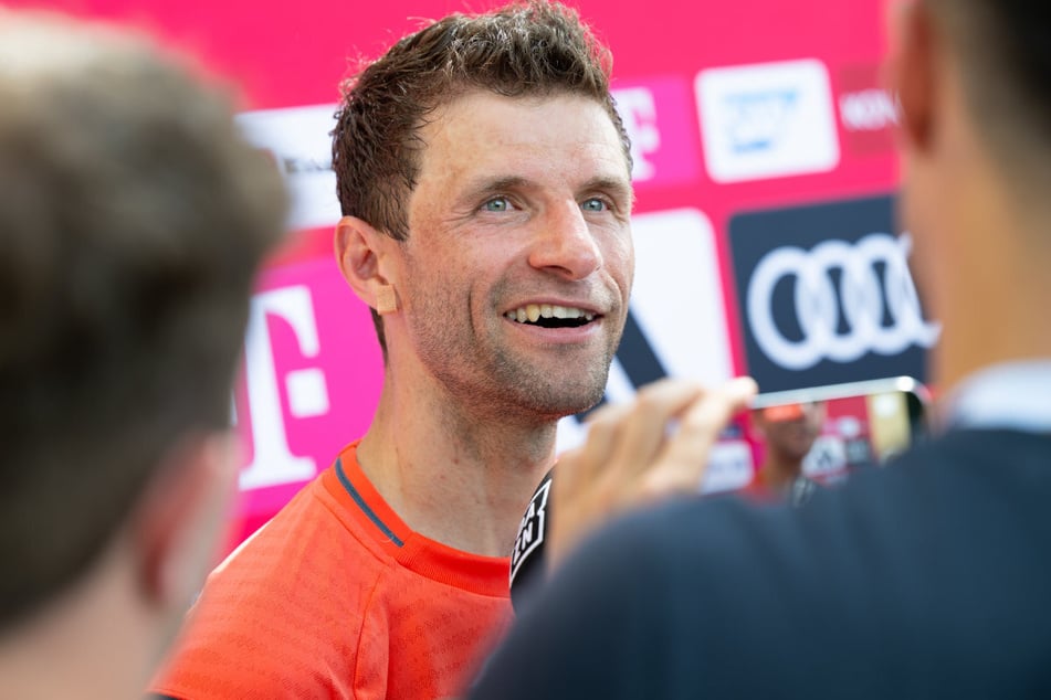 Sein letztes Turnier im Bayern-Dress: Thomas Müller (35) scheint den USA als mögliche nächste Station nicht abgeneigt zu sein.