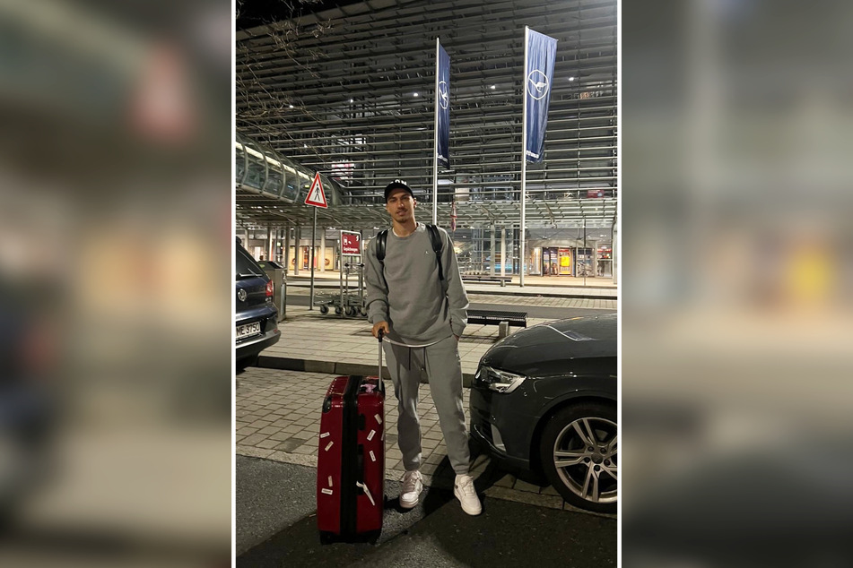 Am Sonntag ging für Claudio Kammerknecht (24) die Weltreise am Dresdner Flughafen los. Am Dienstag wird er aus Sri Lanka kommend zurückerwartet.