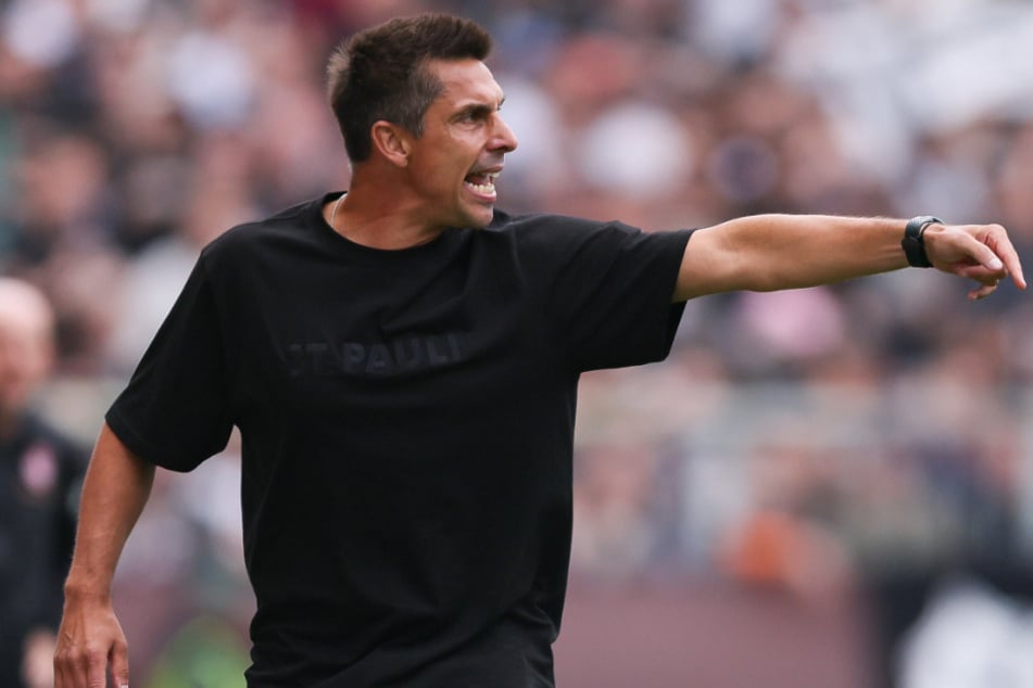 St.-Pauli-Coach Marcel Rapp (47) war enttäuscht über die Pleite, attestierte seiner Mannschaft aber eine gute Leistung.
