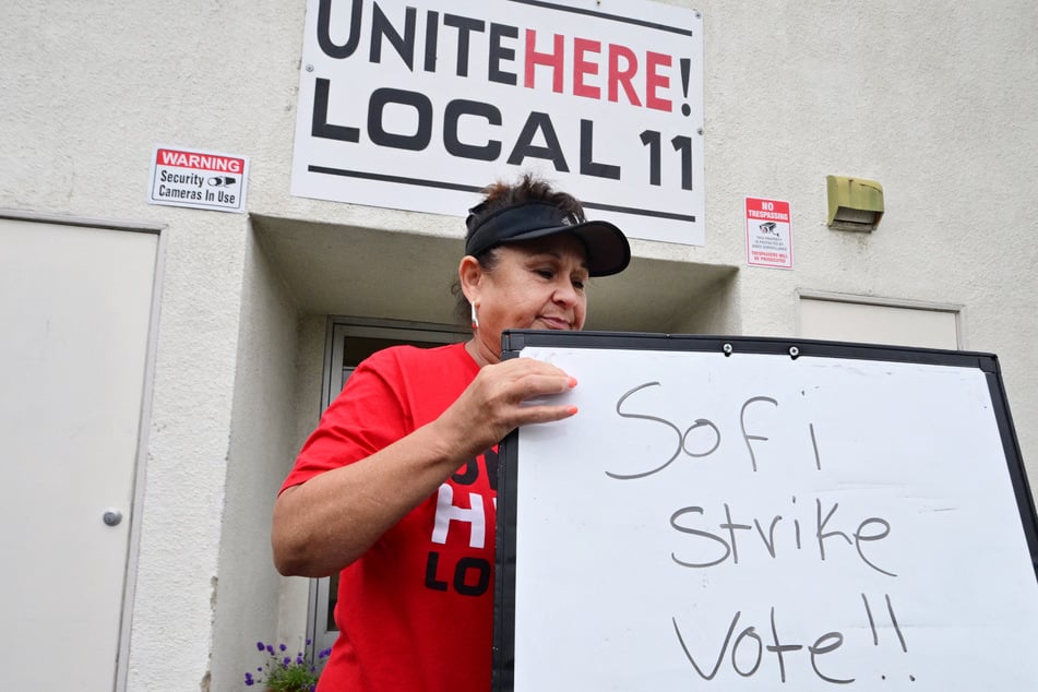 SoFi Stadium employees have voted to authorize a potential strike during the World Cup.