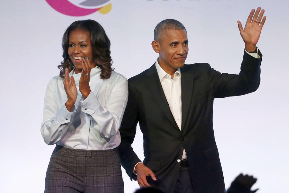 Barack Obama fue presidente de los Estados Unidos desde 2009 hasta 2017, con la primera dama Michelle a su lado.