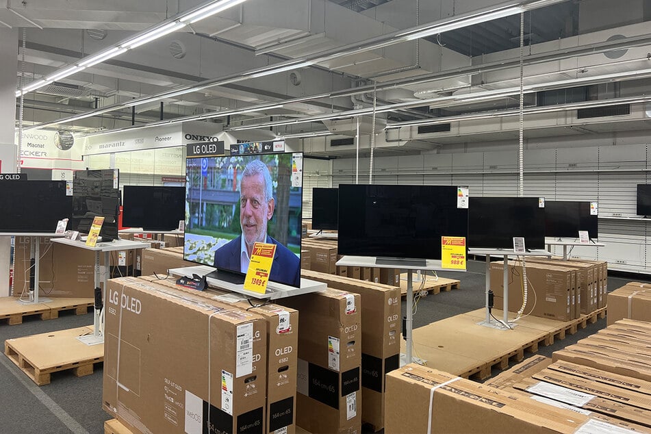 Darunter auch viele TVs namhafter Marken.