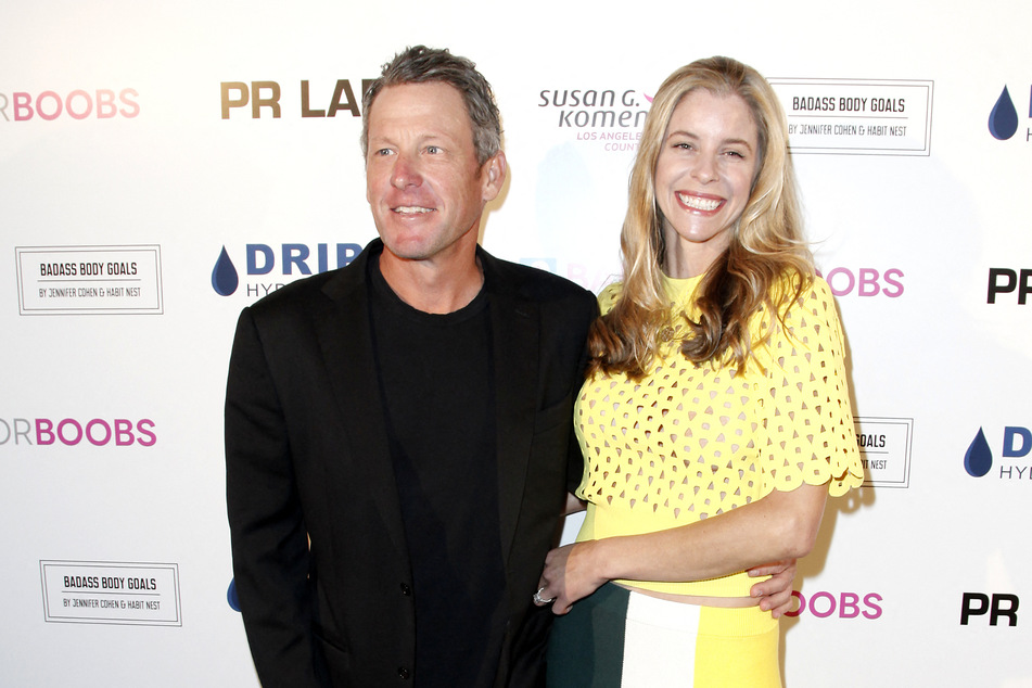 Lance Armstrong (l.) and Anna Hansen have been a couple since 2008.
