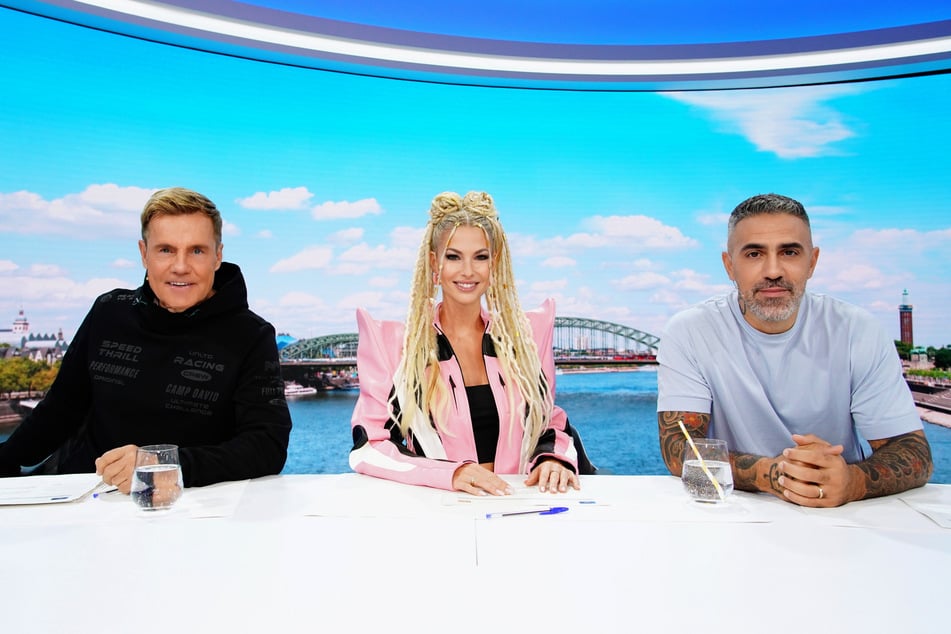 Die DSDS-Juroren Dieter Bohlen (72), Isi Glück (35) und Bushido (47) gaben Lukas Weiß gleich dreimal "Ja".