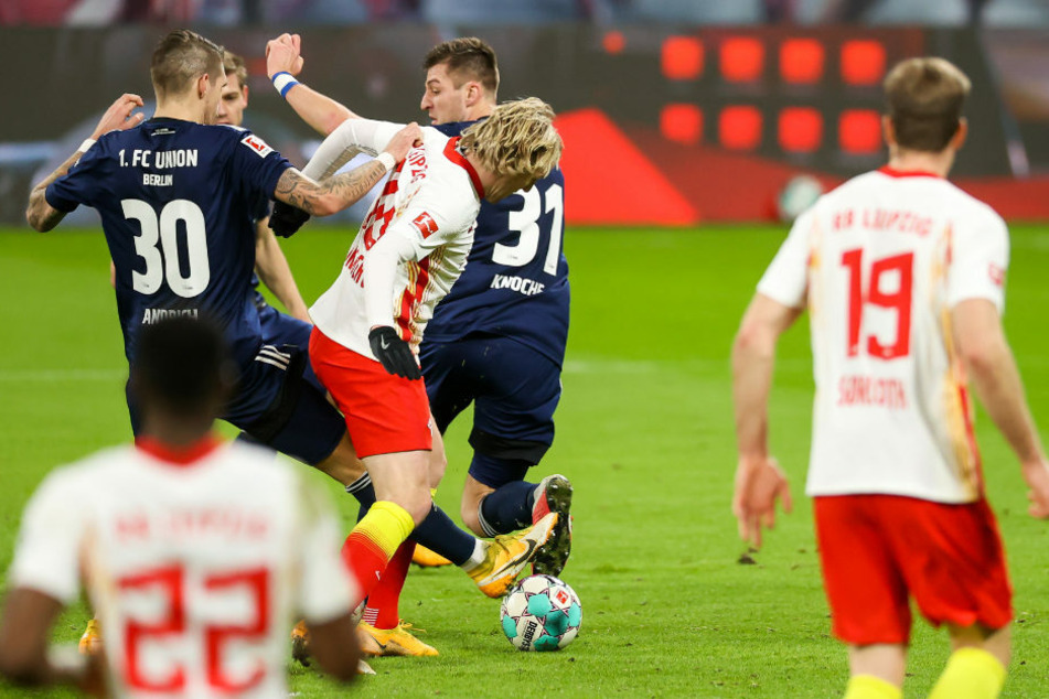 Der 1. FC Union Berlin hat das Spitzenspiel bei RB Leipzig nur knapp mit 0:1 verloren.