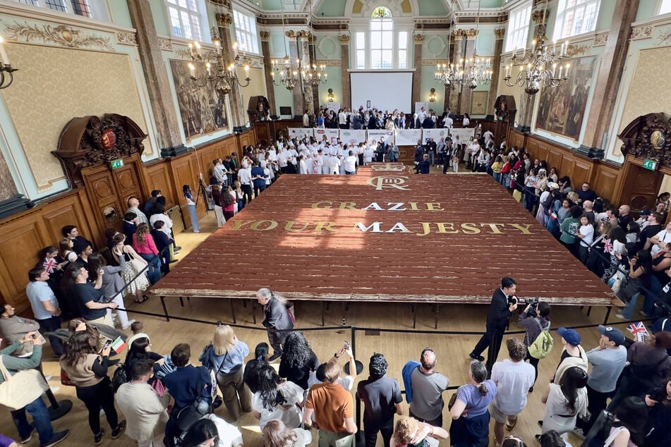 In zwei Tagen entstand dieser Weltrekord.