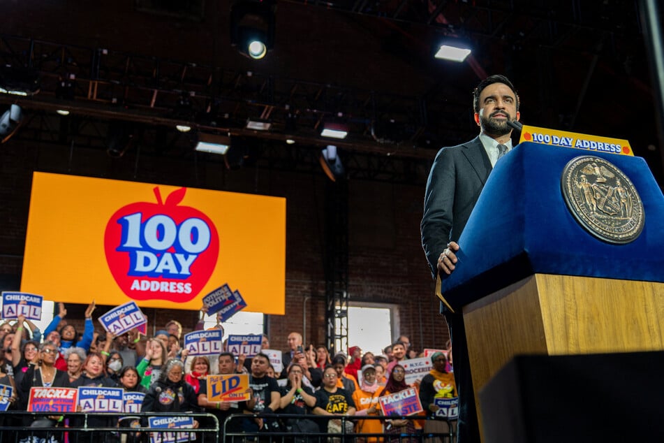 Mamdani touts "socialist" agenda in rally to mark 100 days as mayor