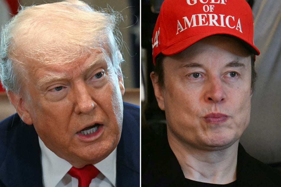 Trump tells Musk he's welcome to stay "as long as you want"