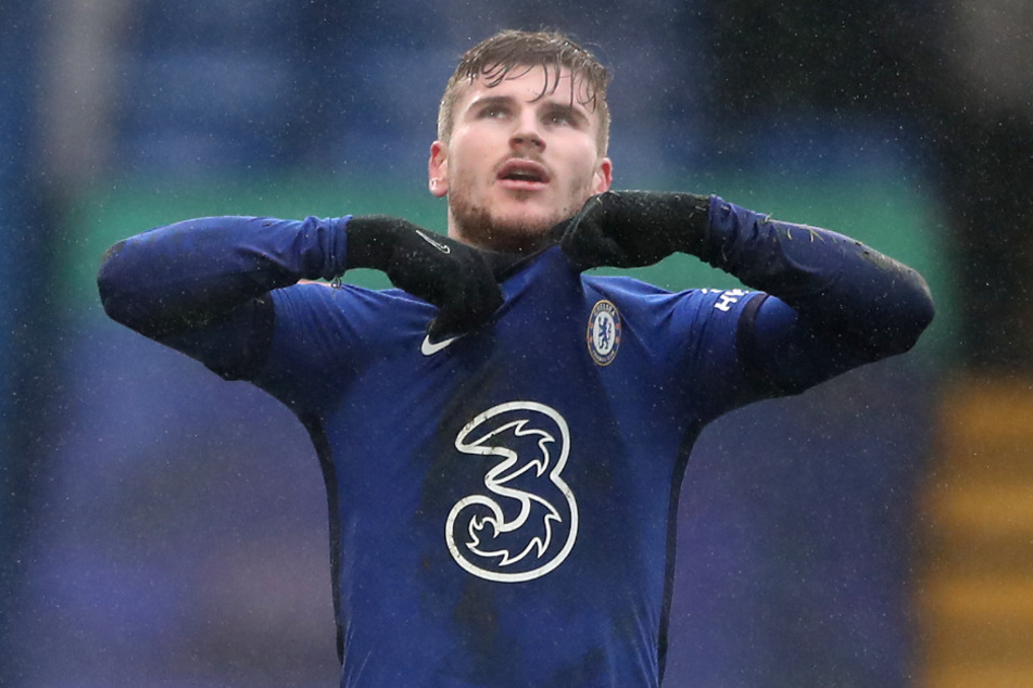 Timo Werner (24) ist mit seiner Tor-Ausbeute beim FC Chelsea bisher sehr unzufrieden. (Archivbild)