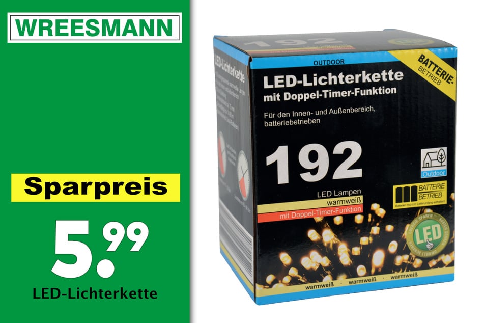 LED-Lichterkette (192 LEDs)