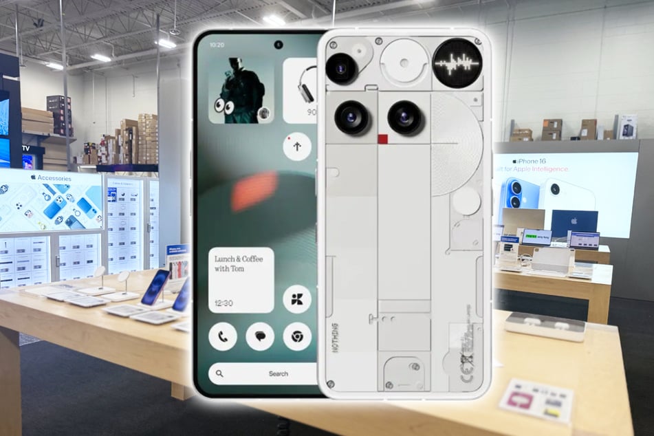 Best Buy is selling a top smartphone with transparent back at a bargain price
