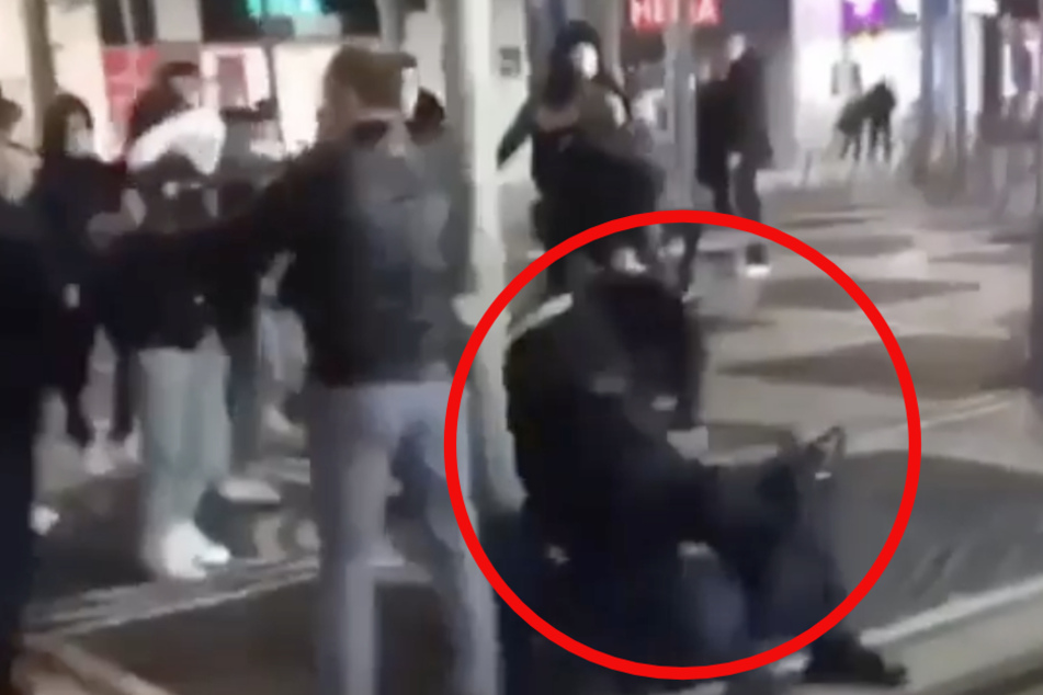 Frankfurt: Heftiges Video aufgetaucht: Erneut Ausschreitungen in der Frankfurter Innenstadt!