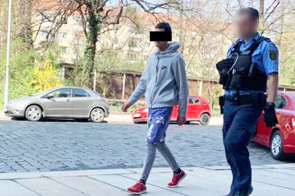 Das ist der Zündler aus der Neustadt.