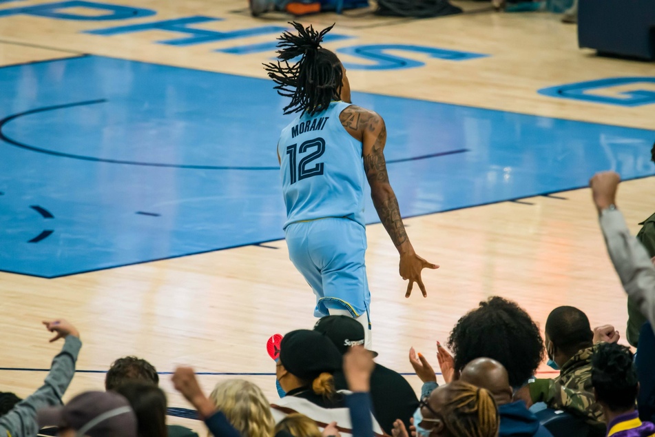 Ja Morant scored 41 points for the Grizzlies in their win over the Lakers.