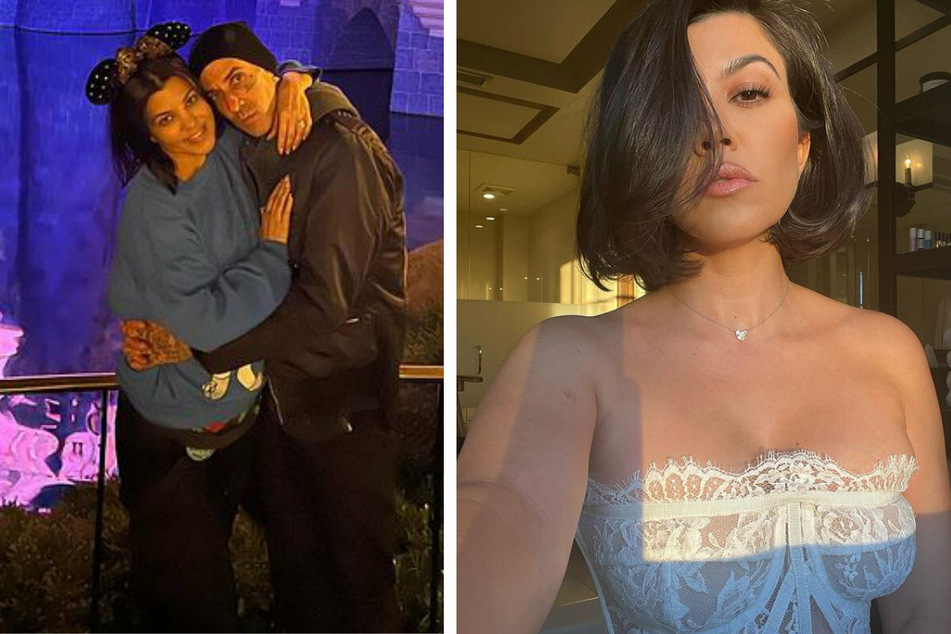 Kourtney Kardashian opens up on "struggling" for a baby with Travis Barker