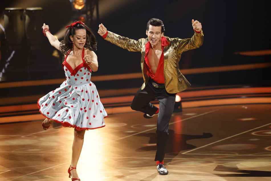 Joel Mattli (31) und Tanzpartnerin Malika Dzumaev (35) kassierten am Sonntagabend stolze 30 Punkte.
