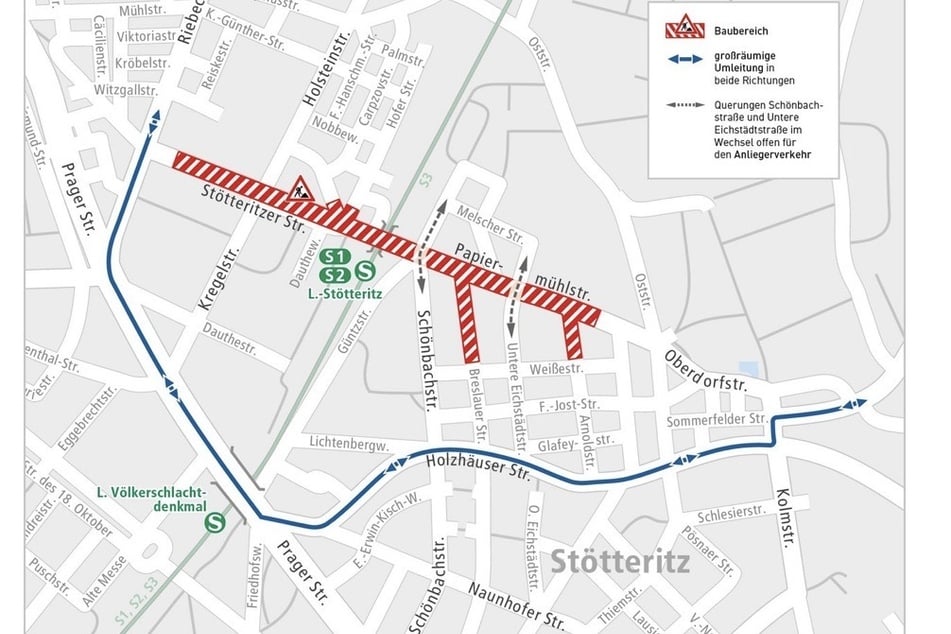 Auch Autofahrer müssen sich in dieser Zeit auf Umwege einstellen.