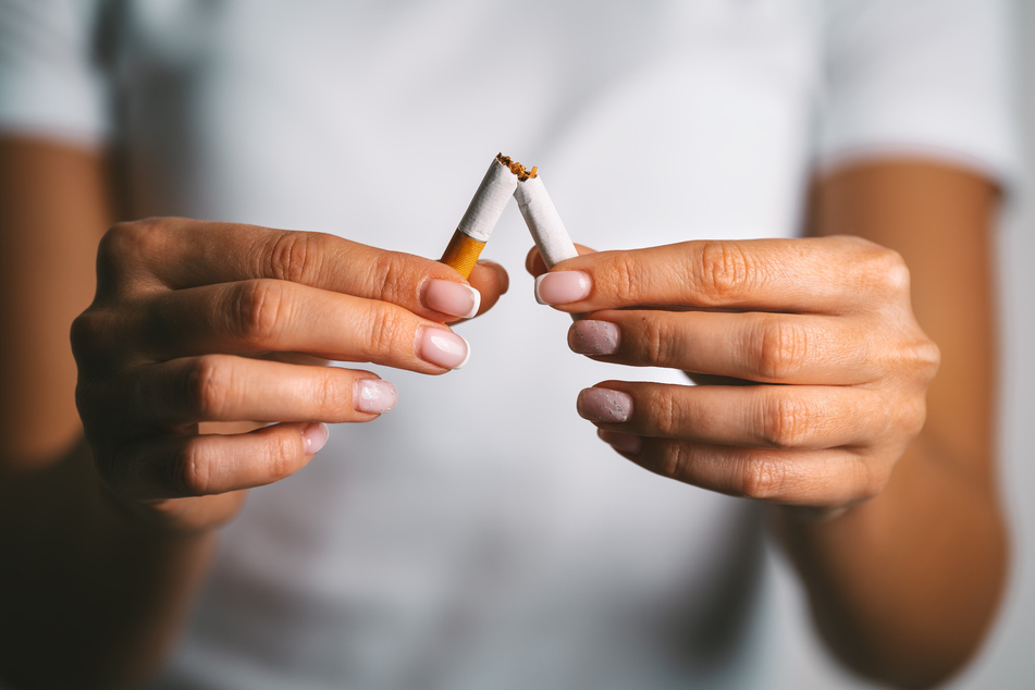 Many people resolve to quit smoking in the new year.