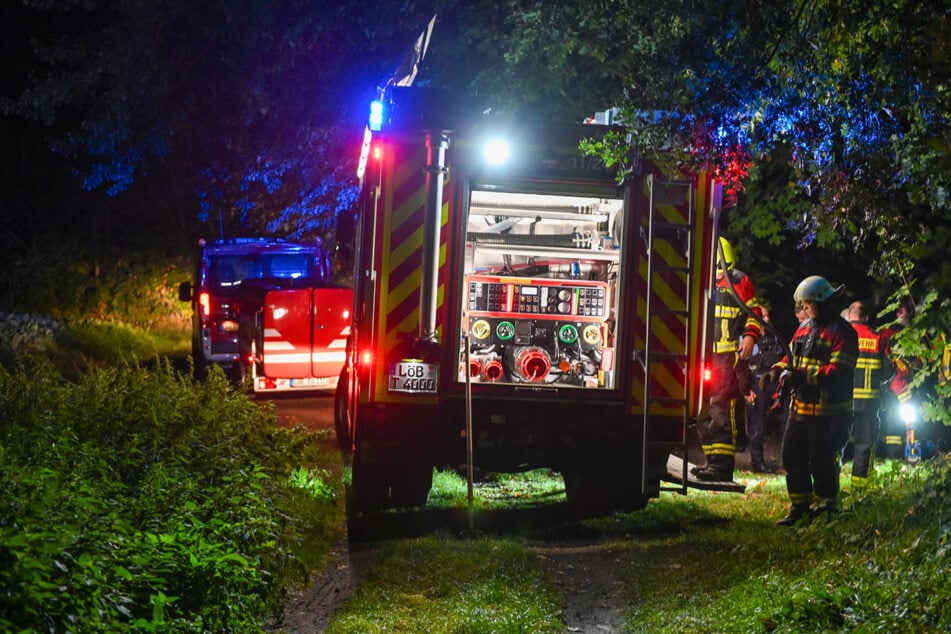 Schon wieder Feuer bei Löbau: Fünfter Brand innerhalb von sechs Tagen