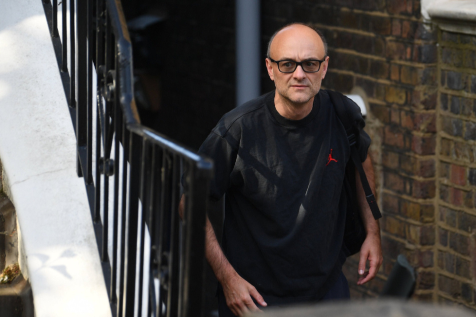 Dominic Cummings, Leitender Berater des britischen Premiers Boris Johnson, verlässt sein Haus im Norden Londons.
