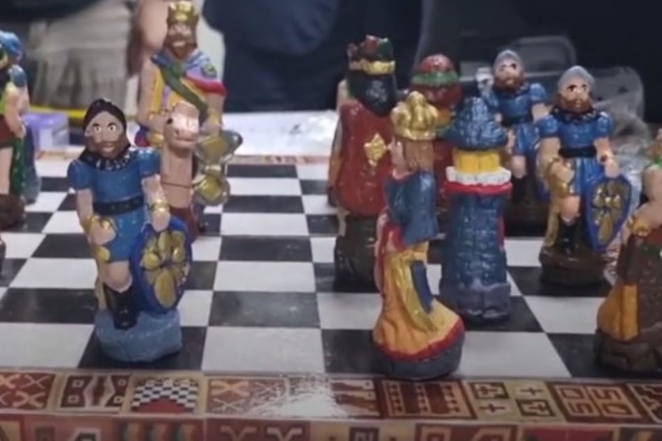 Diese vermeintlichen Schachfiguren wurden allesamt aus Kokain gepresst.