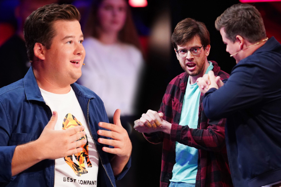 Chris Tall lässt sich beim "Supertalent" das Furzen beibringen