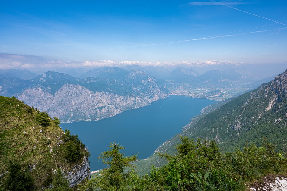 Ein Deutscher verunglückt bei einer Tour in den Bergen, am Nordufer des Gardasees.