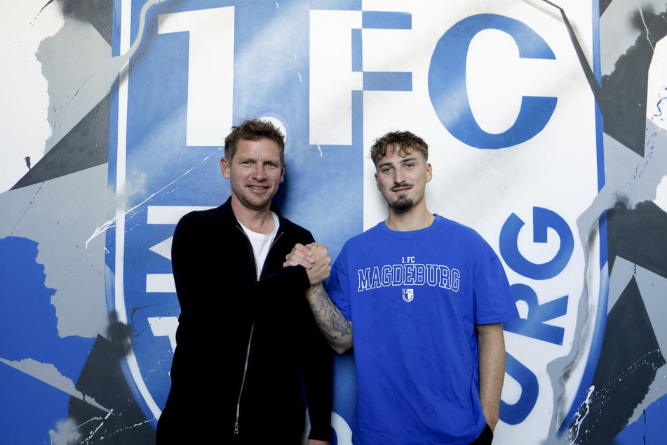 Tony Reitz (21) hat beim FCM unterschrieben.
