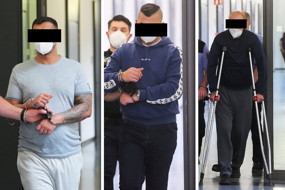 Sexfallen-Bande vor Gericht: Haben diese drei einen Dresdner gefesselt und ausgeraubt?