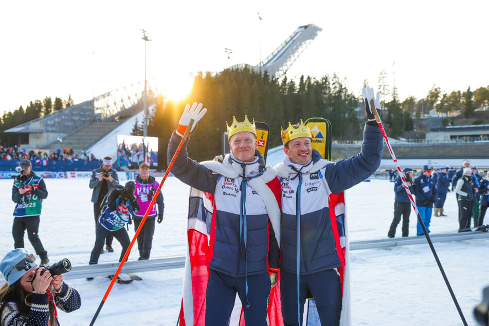 Johannes Thingnes (31, l.) und Tarjei Bø (36) sagen Tschüss: Die beiden Biathlon-Legenden beenden ihre Karrieren.