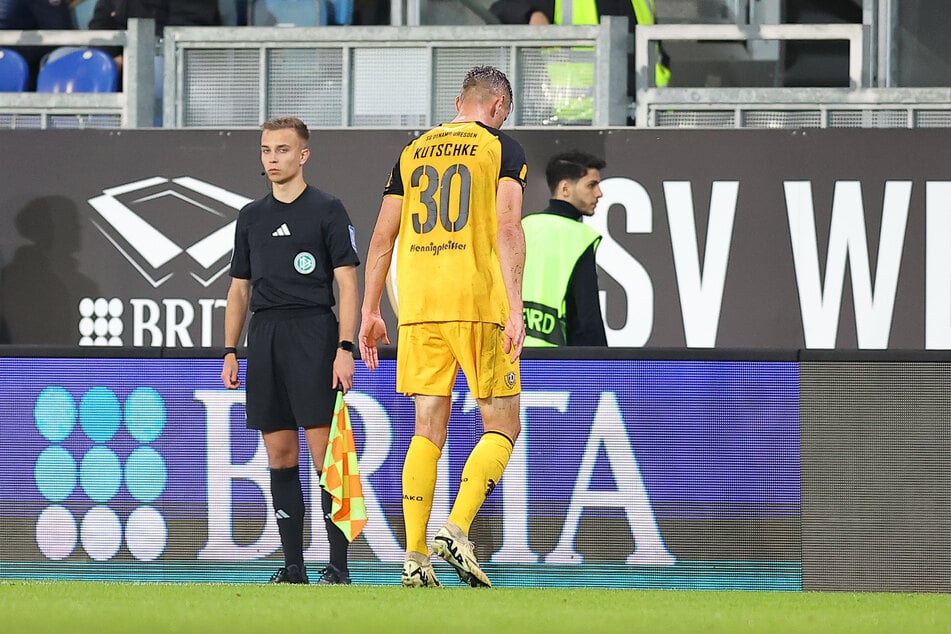 Wird Kapitän Stefan Kutschke (35) nach seiner Roten Karte auch gegen Darmstadt fehlen?