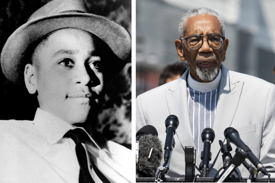 Congressman Bobby Rush (r.) is lead sponsor of the Emmett Till Anti-Lynching Act (archive image).