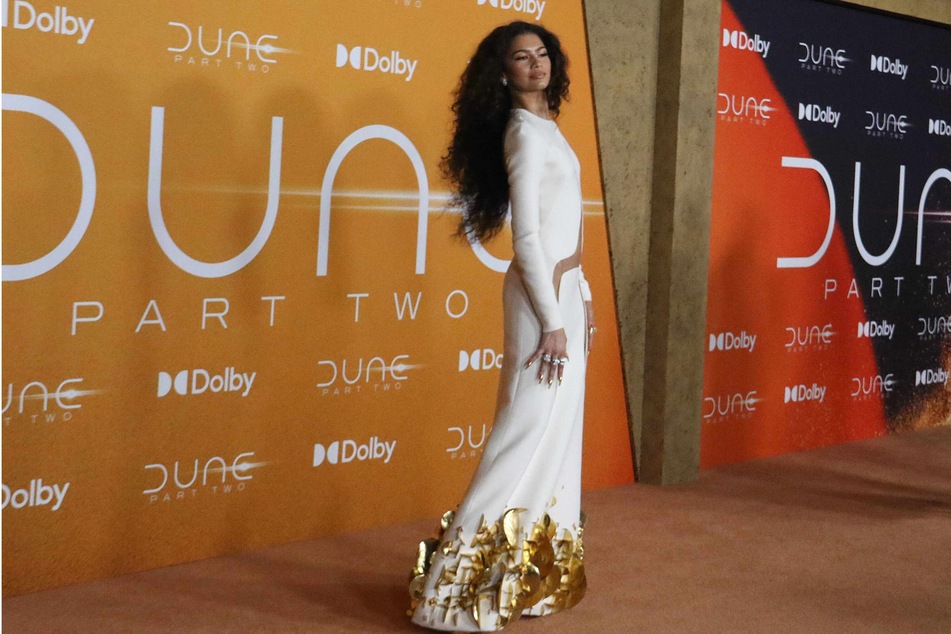 Zendaya at the New York Premiere of Dune: Part Two at Lincoln Center.