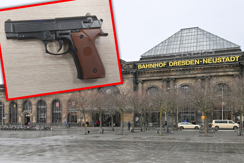 Waffenfunde an Dresdens Bahnhöfen: Polizei beweist bei Kontrollen richtigen Riecher