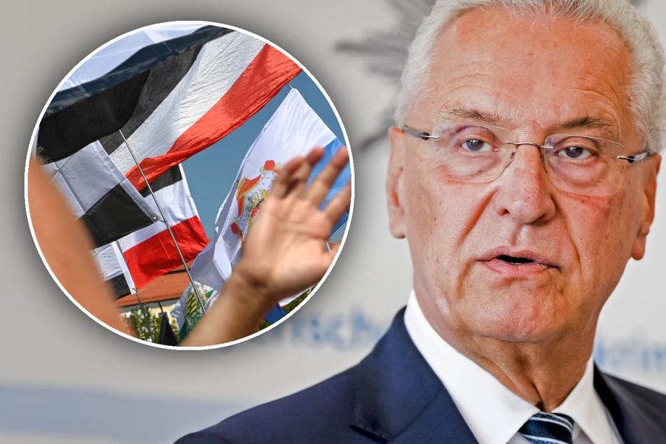 "Reichsbürger"-Razzien: Bayerns Innenminister Herrmann spricht von massiven Drohungen!