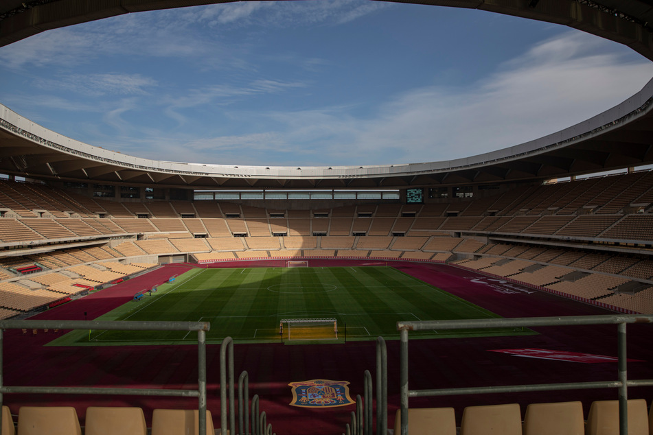 Innenansicht des Stadions La Cartuja in Sevilla. So leer muss es zum Glück nicht bleiben.