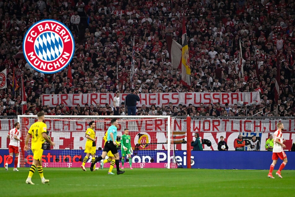 FC-Bayern-Fans kontern Hoeneß-Kritik mit Banner bei BVB-Topspiel