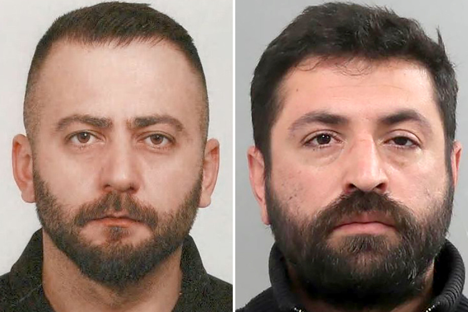Die Polizei fahndet nach Ayman Dawoud Kirit (l.) und Hüseyin Akkurt (r.).